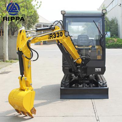 中国 Rippa With Attachment Excavator Mini Machine Digger Hydraulic Mini Excavator 販売のため