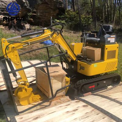 中国 Rippa Cheap Mini Excavator Prices Micro Mini Digger Hydraulic Crawler 1 Ton Mini Excavator 販売のため