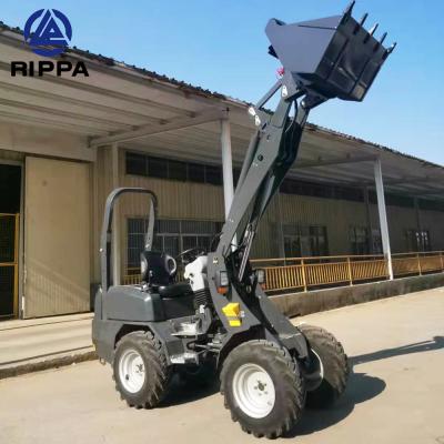 China Rippa Manufacturer Front End Electric Small Mini Wheel Loaders zu verkaufen