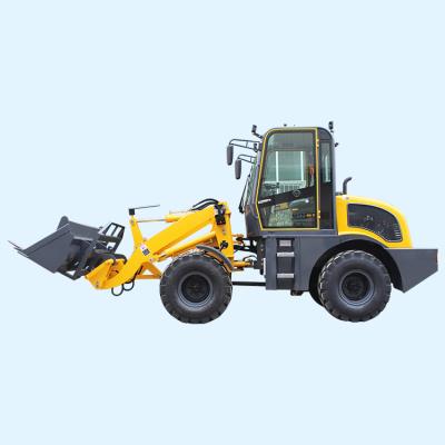 中国 UAE 2ton Good price 85kw mini small wheel avant loader Fully hydraulic system 販売のため