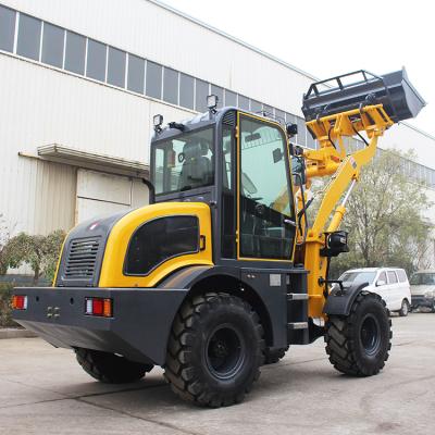 China 1.5 tone mini backhoe loader wheel excavator for sale in Germany zu verkaufen