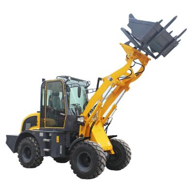 中国 Manufacturer Front End Mini Skid Steer Towable Electric Backhoe Wheel Loader Prices 販売のため