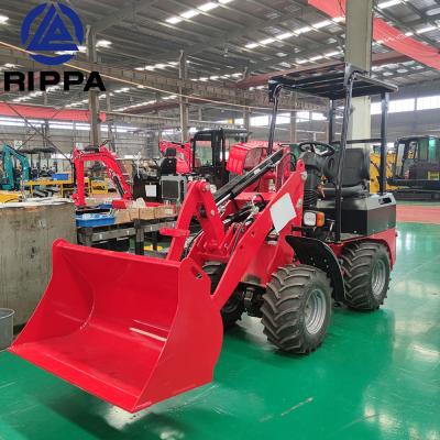 China China Rippa Electric Front End Small Mini Wheel Loader Price for sale