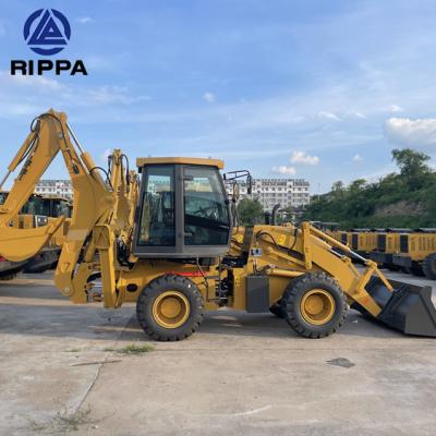 China Rippa Earth-Moving Machinery New Wheel Towable Backhoe Mini Loaders for sale