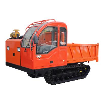 China Powerful 6ton 4x4 dumping truck diesel engine crawler mini dumper for sale