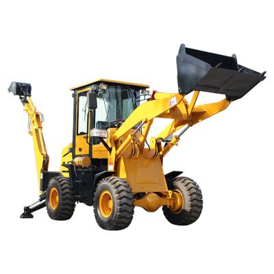 China Rippa china excavator machine mini tractor backhoe loader with wheels for sale