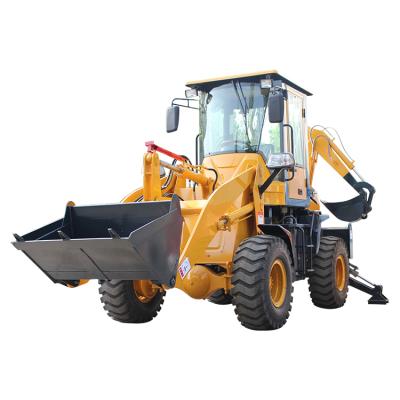 中国 Cheap china mini wheel backhoe loader tractor for sale 販売のため