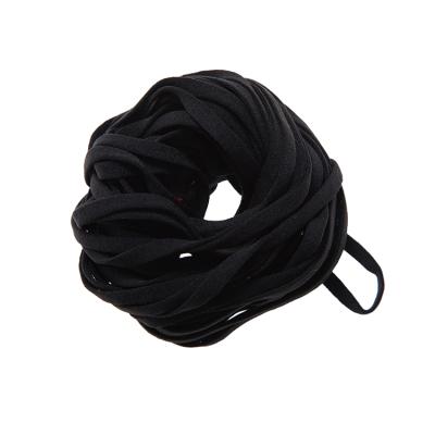 China Factory Free Sample PP+Spandex Elastic Ear Loop Rubber Band Elastic Earloop Cord For Face Mask Te koop