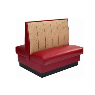 China Solid Wood Contemporary Upholstery Restaurant Booth Seating Custom Restaurant Booths for sale