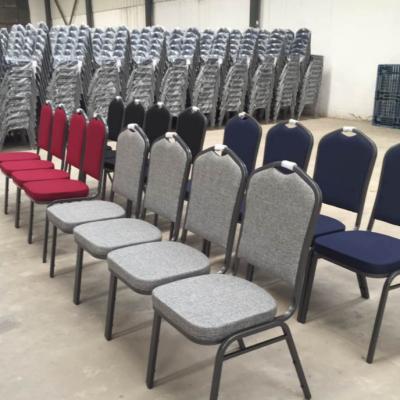 China Modern Metal Commercial Event Hotel Banquet Hospitality Stackable Chairs for sale