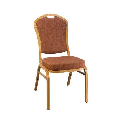 China Wholesale Hotel Chair Free Sample Metal Frame Stacking Banquet Chair Dining Chairs for sale