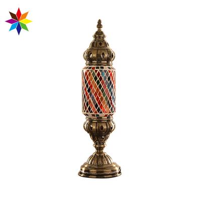 China China Alibaba Supplier Cheap Bedroom Lamps Turkish Vintage Copper Table Lamps Copper Table Lamps for sale