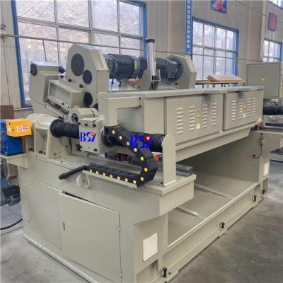 China Woodworking machinery factory supply BSY automatic spindless wood veneer peeling machine for plywood working/wooden log rotary peeling lathe for sale