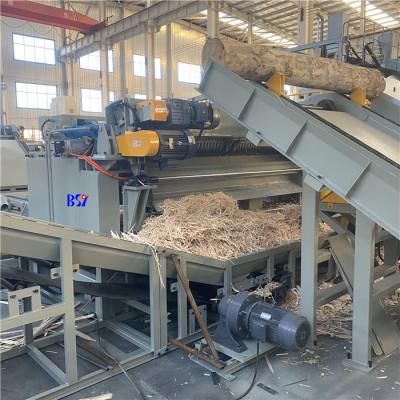 China High Speed ​​Woodworking Machinery 4feet Pecan Wood Log Landing And Rounding Machinery For Plywood Production for sale