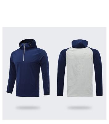 China Breathable Men Long Sleeve Jacket Thumb Hole Workout Running Yoga Shirt for sale