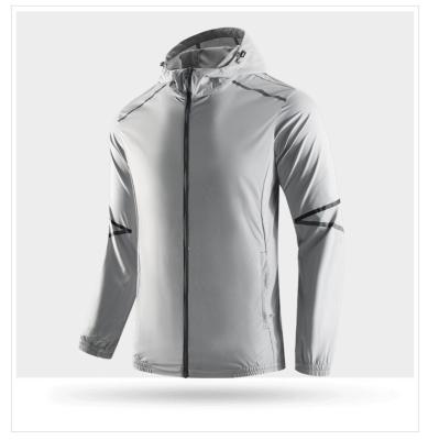 China UPF 50+ Long Sleeve Summer Sun UV Protection Outdoor Jacket Hooded Skin Clothing For Men for sale