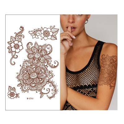 China Temporary Tattoo Body Art Painless Hot Stamping Heat Non-Toxic Waterproof Temporary Tattoo for sale