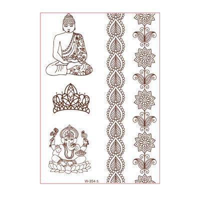 China Custom Temporary Red Temporary Tattoo Sticker Hand Tattoo Sticker With Flower Logo Waterproof Tattoo Stickers for sale