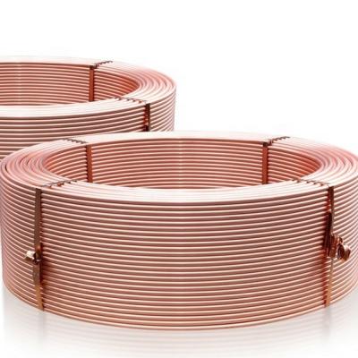 China Excellent electrical and thermal conductivity c10200 c11000 air conditioner copper tube copper pipe copper pipe for sale