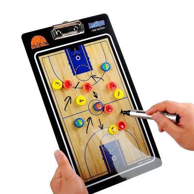 China Leatherwear Coach sand tactics football basketball tactics board Folding magnetic straight PVC tactics board for sale