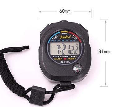 China Alarm Electronic stopwatch timer track running referee swimming coach race training driving test stopwatch compass for sale