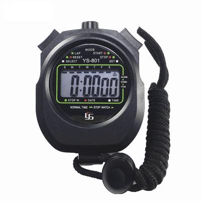 China Alarm Stopwatch timer Referee competition track running training Exercise fitness single row 2-channel electronic stopwatch for sale