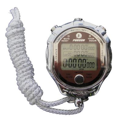 China Alarm Multifunctional electronic stopwatch 100 wear - resistant metal games race timer for sale