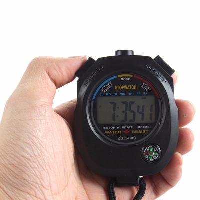 China Alarm Stopwatch timer single-row multifunctional sports stopwatch referee stopwatch electronic timer for sale