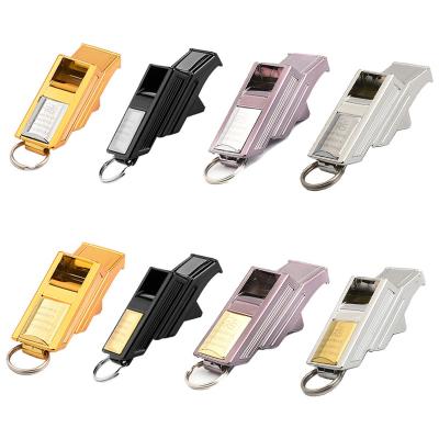 China ABS Game specific outdoor sports survival sports teacher whistle referee whistle high pitch basketball football referee for sale