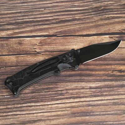 China American Card Handle Non-variable Folding Knife 8CrR14 Blade, Aluminum Handle Pocket Knife for sale