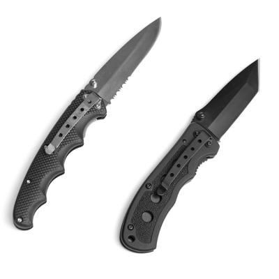 China 8Cr Blade Non-variable Knife Mirror Finished Blade Pocket Knife With Aluminum Handle for sale