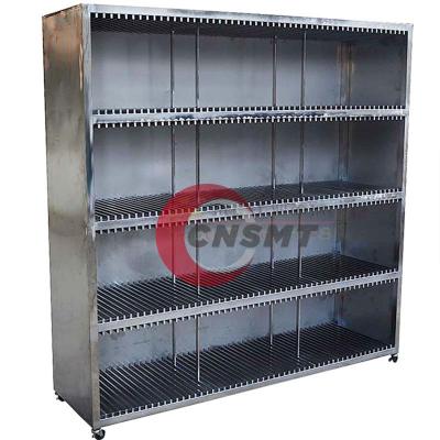 China SMT Stainless Steel Mesh Cabinet Steel Mesh Storage Rack Steel Mesh Placement Rack for sale