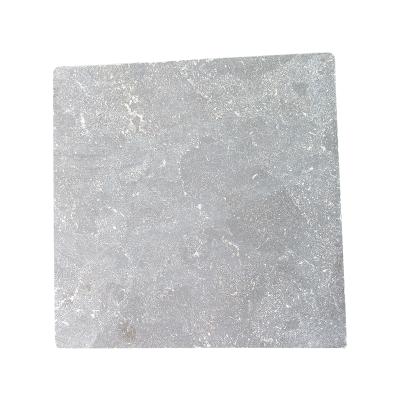 China Modern China Honed Limestone Exterior Tumbled Blue Stone Tiles for sale