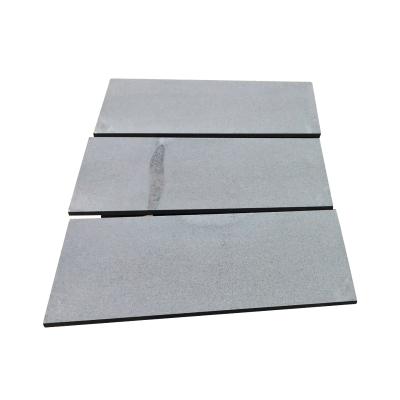 China Modern Chinese Basalt Material Bluestone Hone Paver 200# Thick Tiles for sale