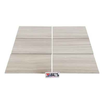 China China Modern Floor Tile Marble Polished White Wood Marble Tile Price for sale