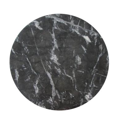 China Modern Cheap Polished Italy Emperador Black Marble Countertops Table Top for sale