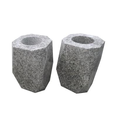 China Gray Granite Headstone Modern Cheap Vase For Headstones for sale