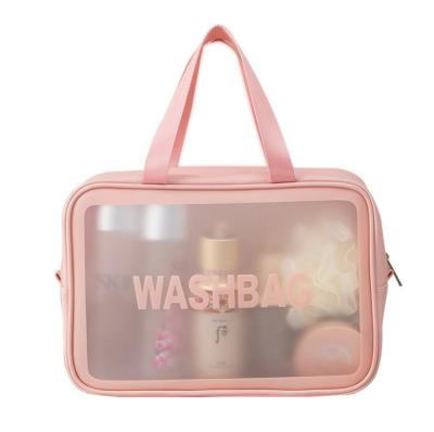 China Durable Large Capacity Cosmetic Bag Toiletry Bag Beauty Case Make Up Organizer Storage Bath Toiletry Wash Bag for sale