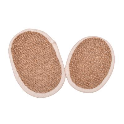 China EXFOLIATE Amazon Best Seller Natural Loofah Sponge Pads Exfoliate Bath Sponge Bath Towel for sale