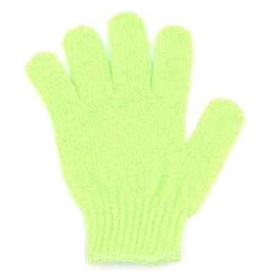 China EXFOLIATE Body Spa Massage Scrubber Shower Glove Nylon Bath Gloves Exfoliating Gloves for sale