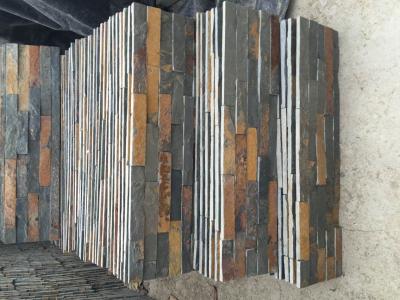 China Natural slate cultural stone S1120 rust slate for sale