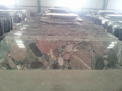 China Natural colorful stone tops for sale