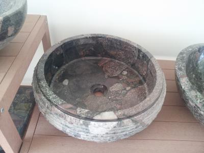 China Natural colorful stone Basin/Sink for sale