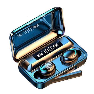 China 2 in 1 Tws With Original Waterproof Power Bank F9 9D Earphone High Fidelity Stereo LED Display In Ear BT Earphone 5.1 TWS F9 Wireless Earbuds F9-5 F9-5C for sale