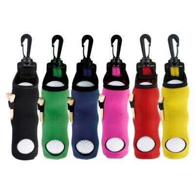 China Newest Fashion Small Mini Accessories Cloth Class Foldable Outdoor Golf Ball Bag for sale