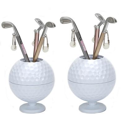 China Custom Logo Mini Superior Golf Club Pen With Golf Ball Holder Set Golf Accessories EXT-301 for sale