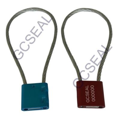 China Mechanical seal customs wire security seals with 5.0mm stainless wire for container lock GC-C5003 for sale