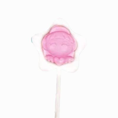 China Star sugar free handmade lollipop fruit lollipop leisure snack creative fruit candy for sale