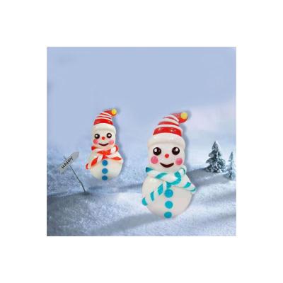 China Sugar Free Makers Supply Sugar Free Multicolor Snowman Diy Variety Of Fruity Hard Lollipop for sale