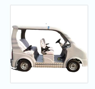 China Factory direct sales outdoor partially enclosed electric patrol car with roof can take five people for sale